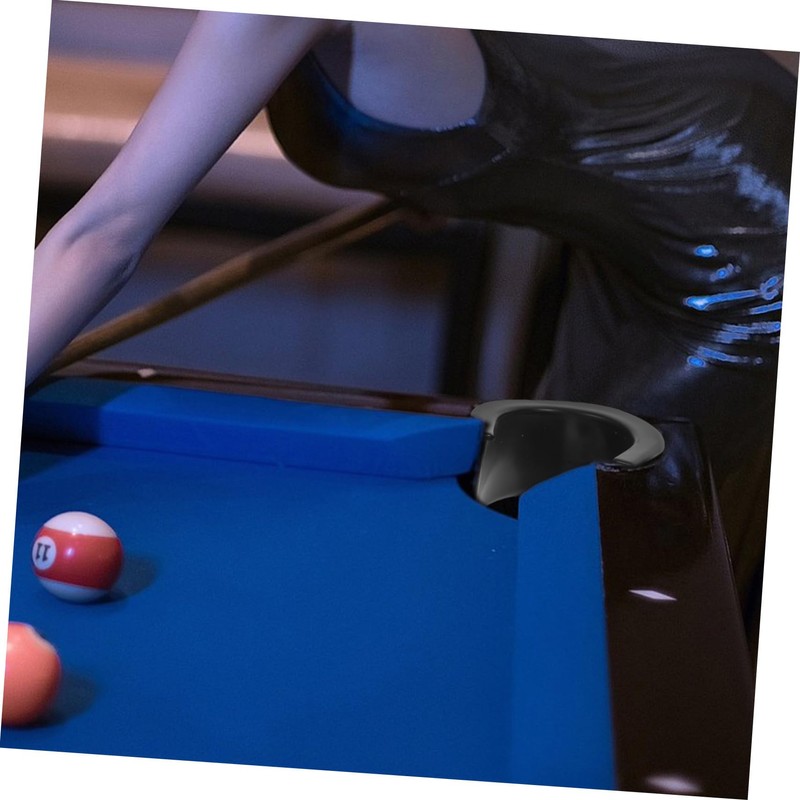 BESPORTBLE 6pcs Sturdy Snooker Hole Liner Protective Billiard Pocket Liners