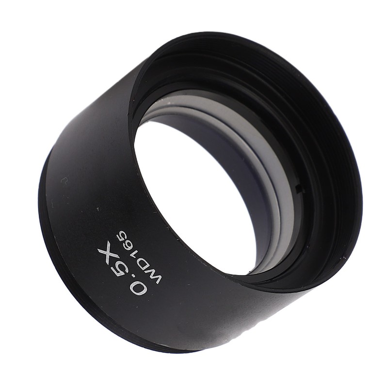 Microscope Objective Lens 0.5X High Transmittance Refractive Index Wide Viewing