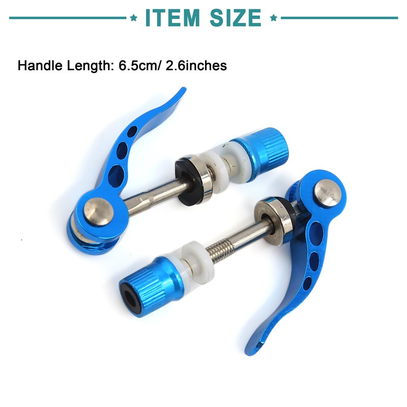 ACROPIX Bicycle Quick Release Clamp Seat Binder Skewer Bolts Universal