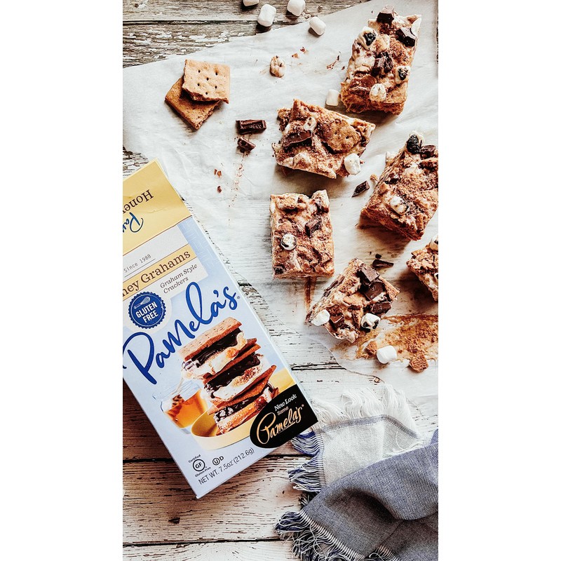 Pamela's Gluten Free Graham Crackers, Honey, Pie Crust, S'mores &