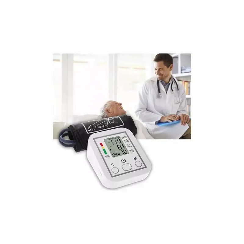 Aparato Para Checar La Presion Tensiometro De Brazo Digital Checador