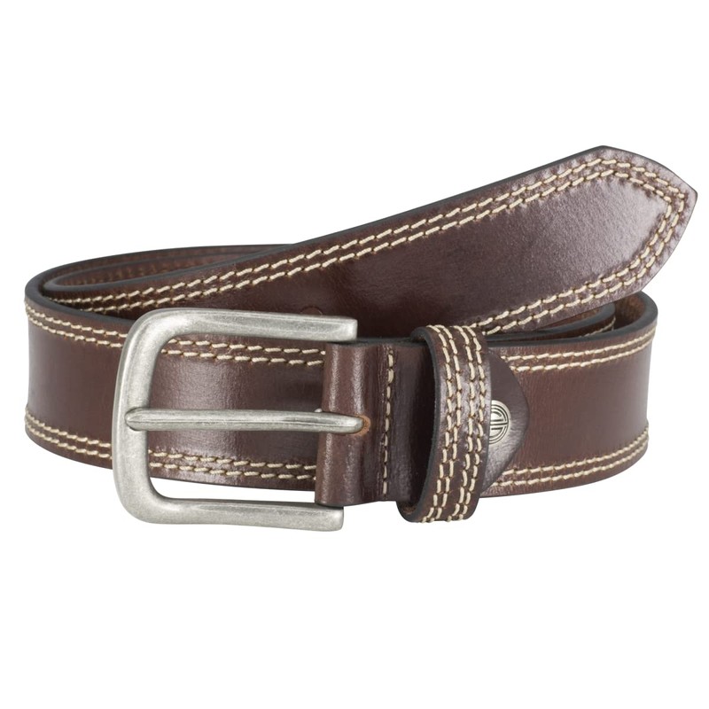 LINDENMANN Men's Leather Belt, Jeans Belt, 35 mm Wide, Belt
