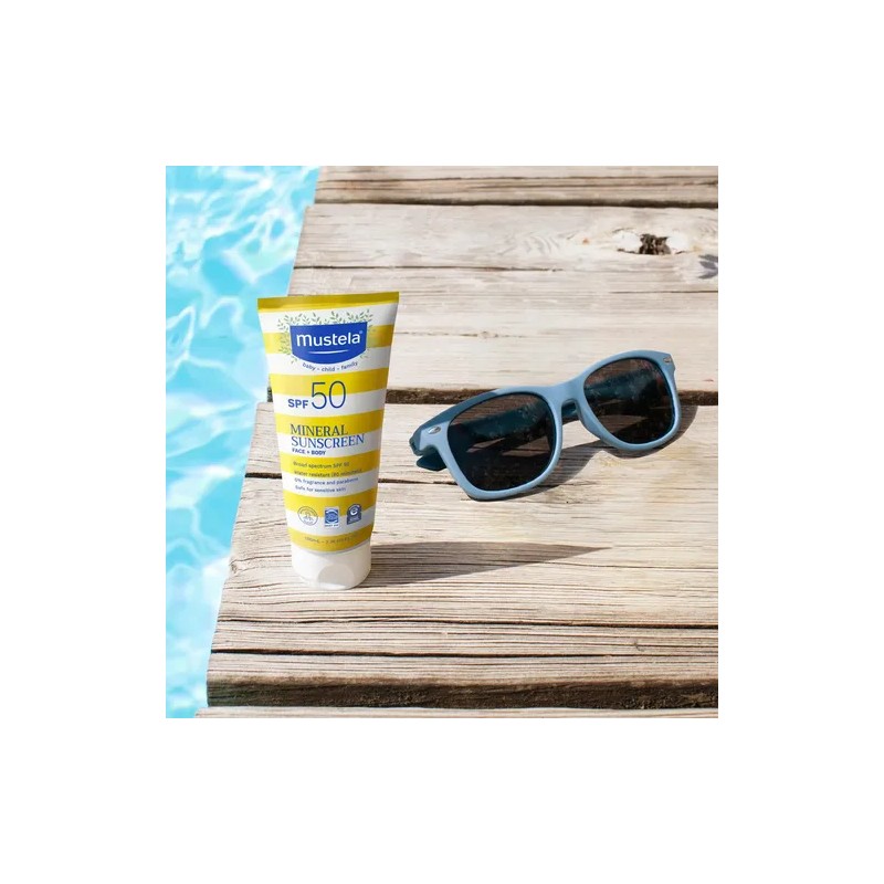 Protector Solar Mineral Spf 50 Para Bebés Y Niños 100