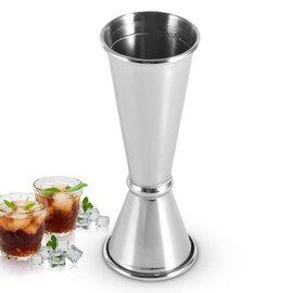 Pinzas de bar, pinzas de cóctel graduadas de doble cabeza, tazas de cóctel, herramientas de mezcla de camareros 2 Oz 1 Oz