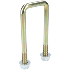 8 Pack M10 40mm x 110mm U-Bolt N-Bolt for Trailers with Nuts HIGH TENSILE