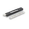 6'' Double-Edged Stainless Steel Blade, Replacement Blades for Scrapers, Heavy-Duty,