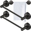 DGYB Suction Cup Towel Bar for Bathroom 17 Inch Set