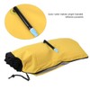 Rescue Paddle Floating Bag, Bright Yellow Auto-Valve Kayak Paddle Float,
