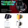 MXJ Gear Valiant II Visor Face Shield Replacement For Valiant