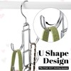 HANLANXUE 4 Pack Purse Organizer for Closet, Purse Hanger with