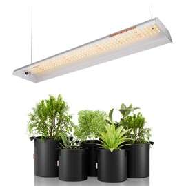 Spider Farmer SF300 LED Grow Lights Sunlike Full Spectrum Plant Grow Light for Indoor Plants Hydroponics Seeding Veg Flower Energy Saving & High Efficiency Growing Lamp 192 Diodes
