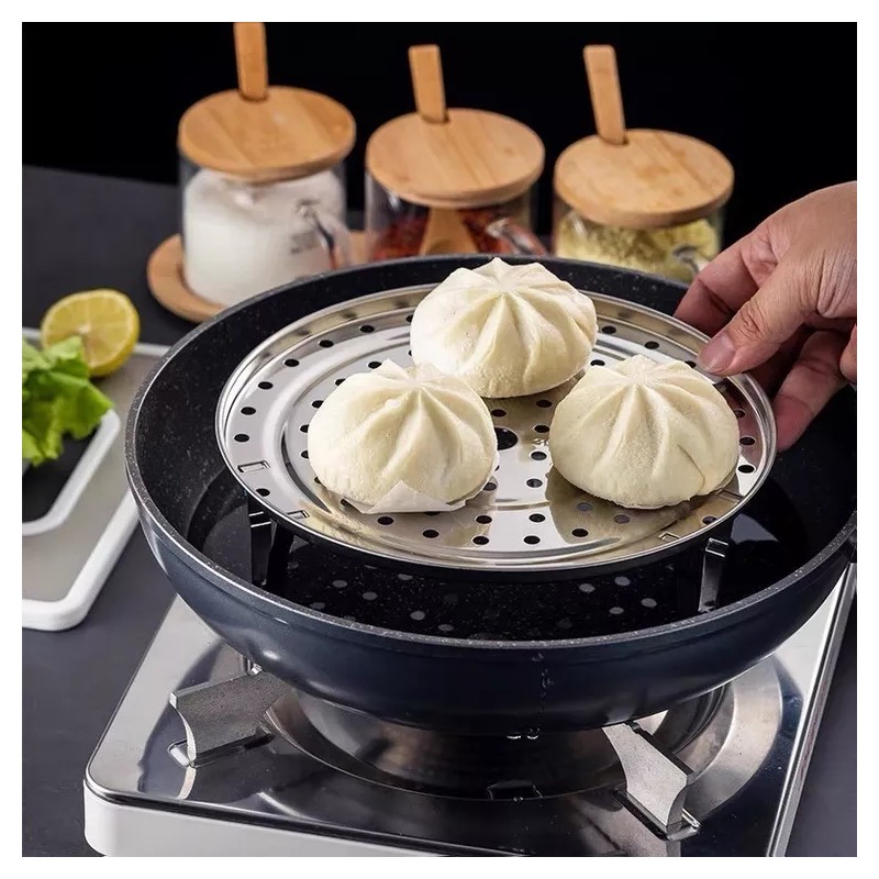 SARO STORE Rejilla Para Vaporera De Acero (22cm)