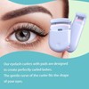 Benixmidart 2 Packs Eyelash Curler, Mini Eyelash Curler with Bonus