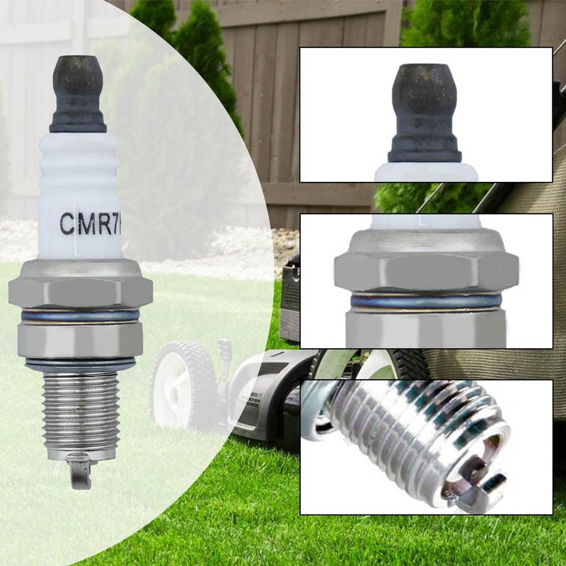 3 Piece Spark Plug Set, CMR7H Replacement Spark Plugs for