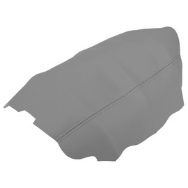 X AUTOHAUX Car Center Console Lid Armrest Seat Box Cover Protector Replacement Microfiber Leather for Acura TSX 2009-2014 Gray