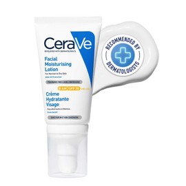 CeraVe Loción Hidratante de Rostro FPS30 |52ml| Hidratante facial diario con protector solar