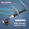 WingFly Thru Axle with Bicycle Axle Adapter, M12 160-178 mm
