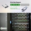 WorkDone 2 Pack 2.5 Inch Hard Drive Caddy - Compatible