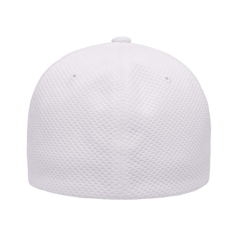 Flexfit 3D Hexagon Stretch Jersey-White-XL