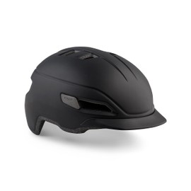 MET - Corso Urban Cycling Helmet In Matt Black Size Large (58-62 cm)
