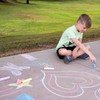 160 PCS Sidewalk Chalks Set Non-Toxic Washable Jumbo Chalk for