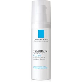 La Roche-Posay Toleriane Sensitive Fluide Protective Moisturizer, Oil-Free, 1.35 Fl. Oz.