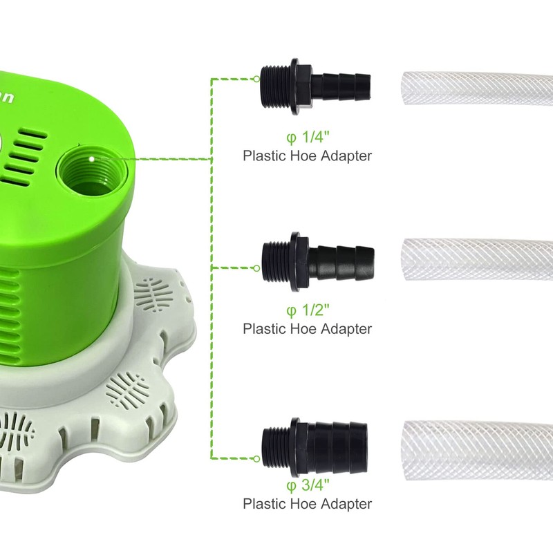 AgiiMan Pool Cover Pump Above Ground - 850 GPH Submersible