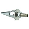 Abfer Car License Plate Screws Spike Shape License Plate Fasteners