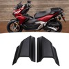 1 Pair Motorcycle Front Spoiler ABS Impact Protection Side Fairing