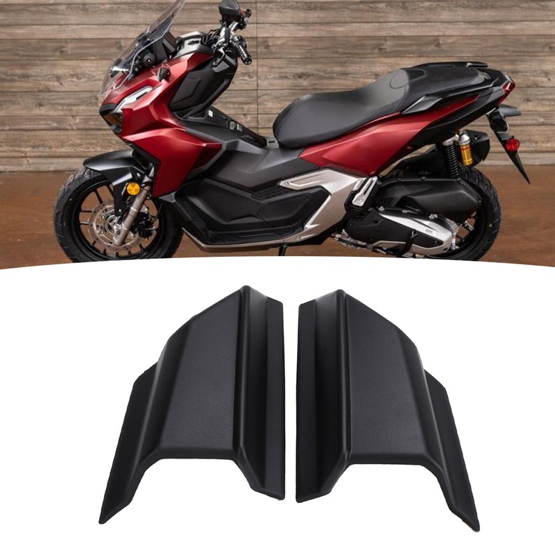 1 Pair Motorcycle Front Spoiler ABS Impact Protection Side Fairing