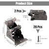 Folding Hinge Pack of 2 Table Legs Folding Locking Table