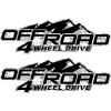 Vinylmark LLC 2004-2012 4x4 Decals Stickers for Chevy Colorado Xtreme