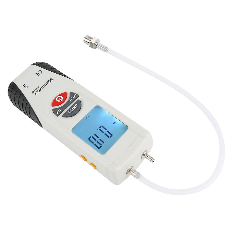 HT‑1890 Handheld Digital Manometer Differential Gauge Air Pressure Meter 11