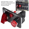 Ignition Switch Panel Kit 12V 40A Carbon Fiber Racing Style
