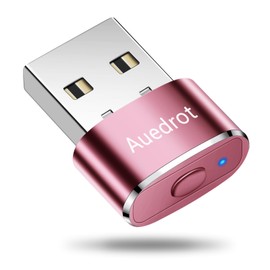 Auedrot USB Mouse Mover Jiggler Automatic Mouse Wiggler with 2 Jiggle Modes, Driver-Free, Plug & Play, Keep Computer/Laptop Awake, Rose Gold