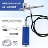 Master Airbrush Powerful Cordless Handheld Acrylic Paint Airbrushing System with