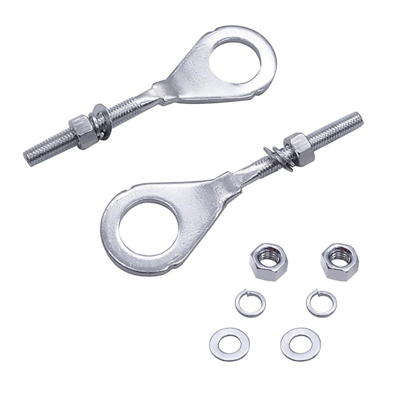 DSkoiph 2 Pack Chain Adjuster Tensioner Motorcycle Metal Chain Axle