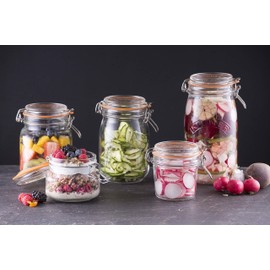 Kilner 1.5 Litre Round Glass Clip Top Jar