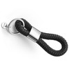 Key pendant with silver metal in maritime design made of