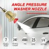 POHIR 7 Nozzle Tip Pressure Washer Spray Quick Connect Pivot
