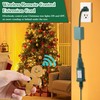 Enhon Wireless Remote Switch for Christmas Tree Lights, Works Up