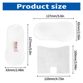 kingsea Filter Kit Replacement for Shark Vertex Corded Stick PowerFins Vacuum HZ2000, HZ2002, HZ251, Part # XPMFHZ2000, XFFKHZ2000, 4 Pack