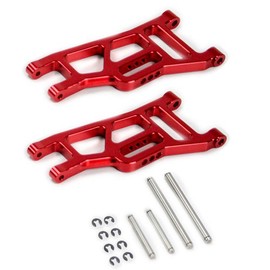 Atomik RC Alloy Front Lower Arm, Red fits The 1/10 Slash and Other Models - Replaces Part 3631