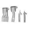 4 Pcs Set Hot Air Gun Nozzle 2Pcs Flat Wide