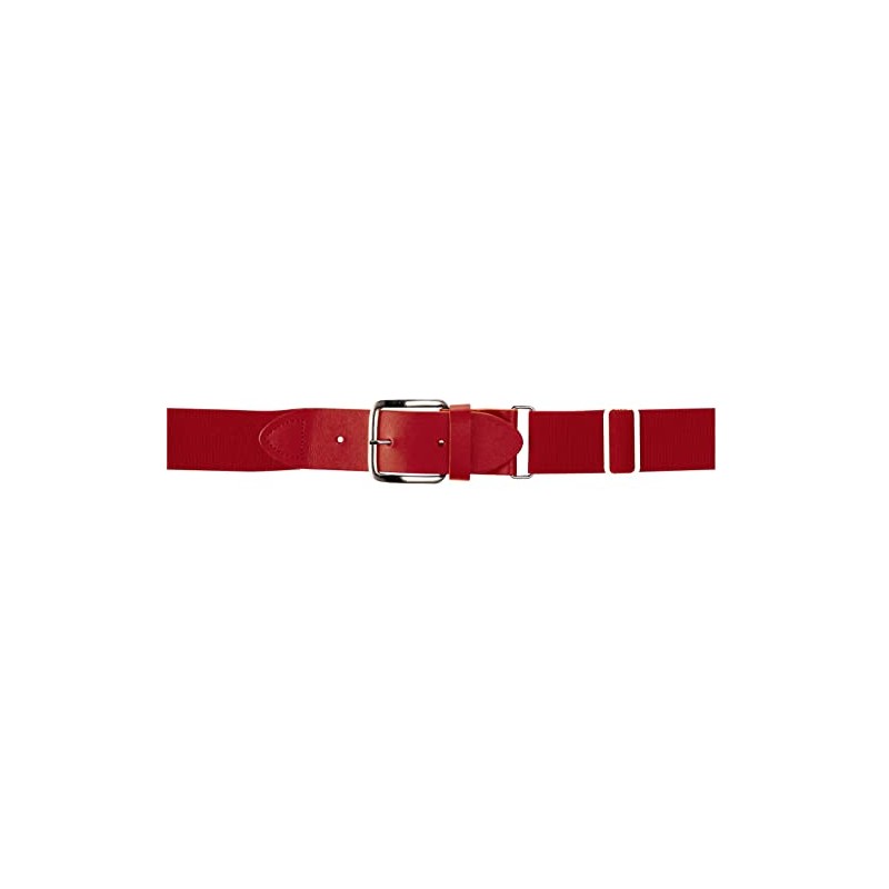 WILSON mens 1" apparel belts, Scarlet, 18 inches x 22