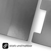 Netuno Pack of 1 Clipboard Folder A4 with Clip Grey