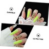 Healvian Ultra-thin Plastic Women's Fake Nails 24pcs Leopard Print Long
