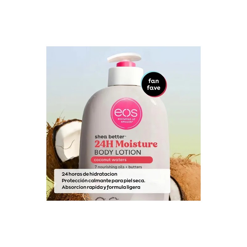 Eos Shea Better Loción Corporal Coconut Waters 473 Ml