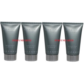 Azzaro Chrome Sport By Azzaro 4 Pieces 1.6/1.7oz. Icy Shower Gel For Men NEW SAME AS