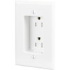 Eaton TR780W 15-Amp 3-Wire 125-Volt Tamper Resistant Recessed Duplex Receptacle